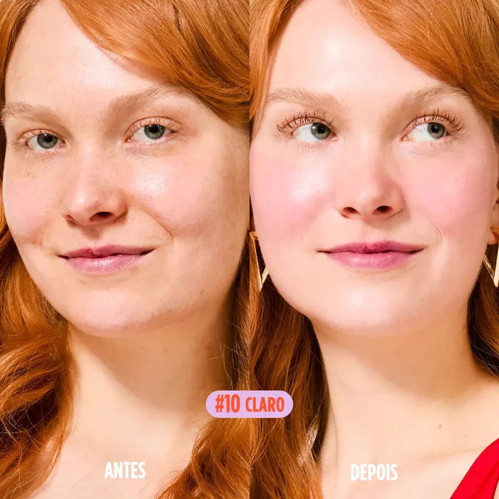 💎 OLLIE Bastão Facial FPS 95 com Cor