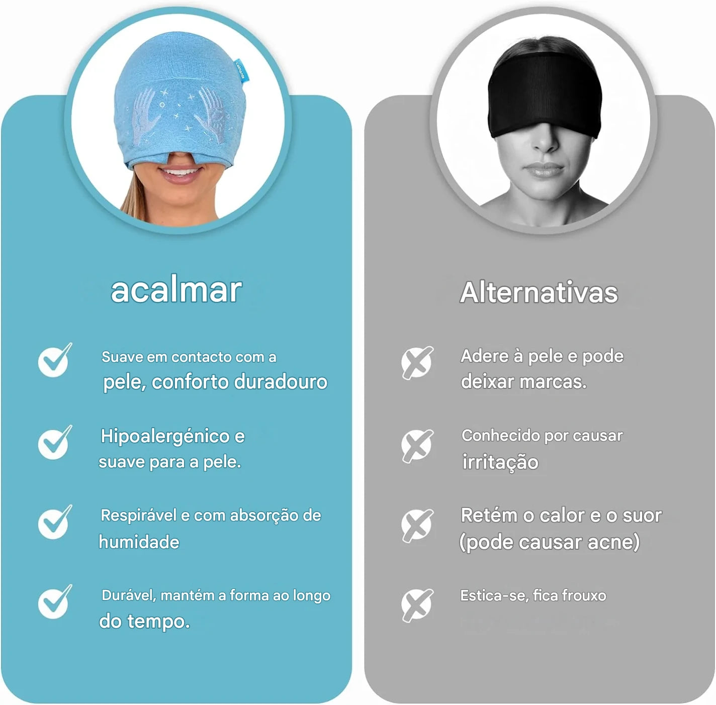 Soothefy™ | Máscara de Bloqueio de Dor Craniana