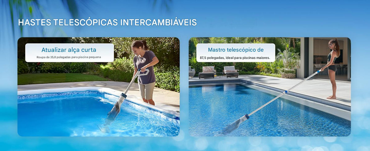 ENHULK Pro – Aspirador de Piscina Recarregável 3 em 1