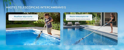 ENHULK Pro – Aspirador de Piscina Recarregável 3 em 1