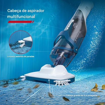 ENHULK Pro – Aspirador de Piscina Recarregável 3 em 1