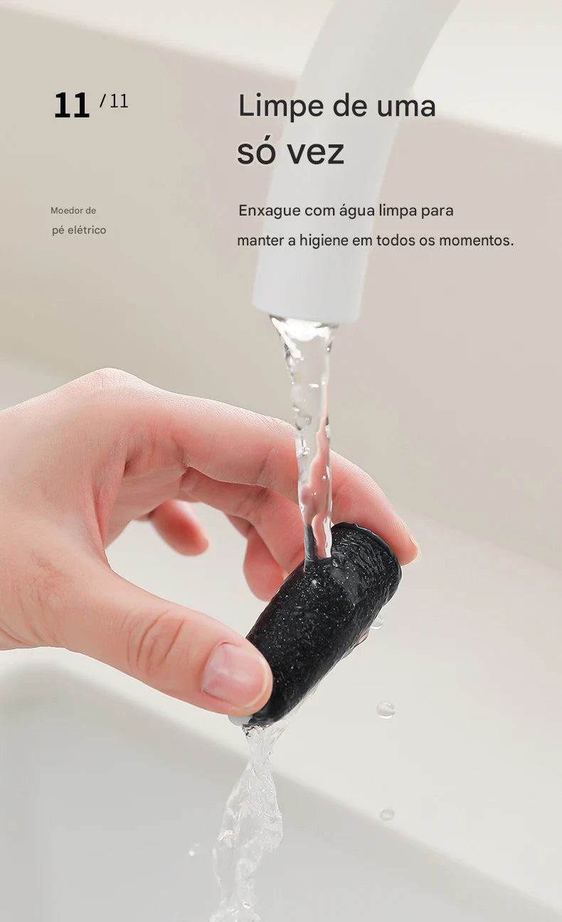 FRESA REMOVE CALOS E CALOSIDADES PARA PÉS PERFEITOS SEM RACHADURAS