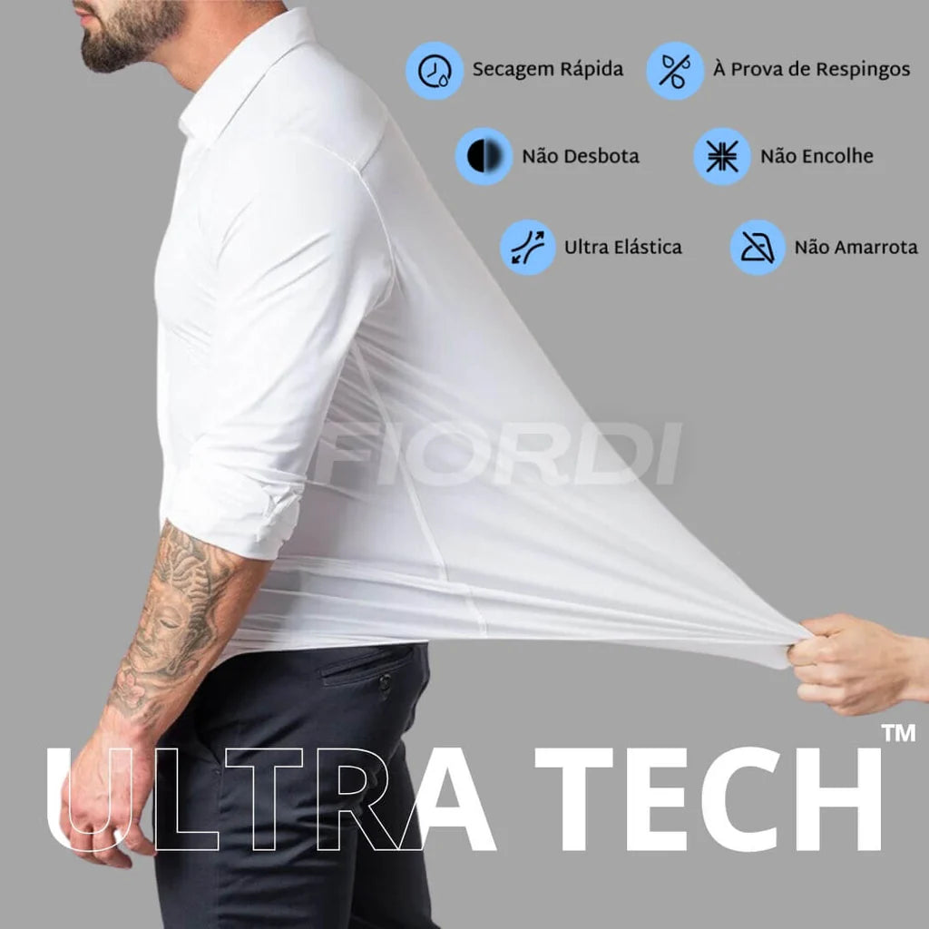 Camisa Social Elastech – Máximo Conforto e Zero Amassados