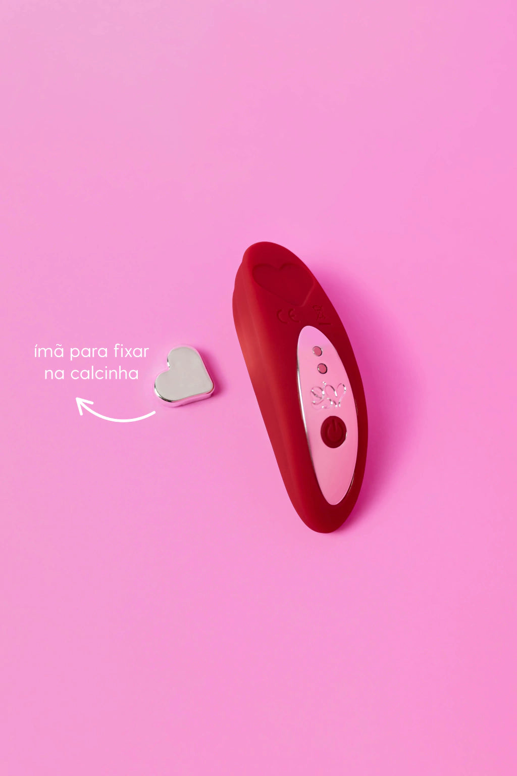 Cherry Calcinha Vibratória com Controle de Carro e App