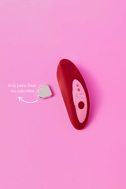 Cherry Calcinha Vibratória com Controle de Carro e App