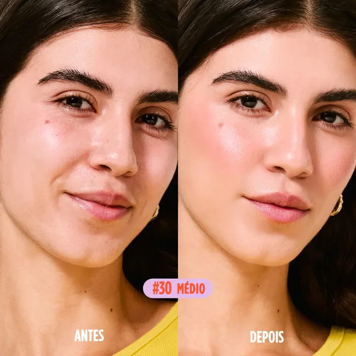 💎 OLLIE Bastão Facial FPS 95 com Cor