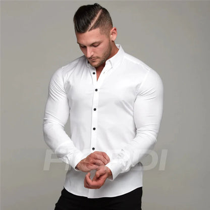 Camisa Social Elastech – Máximo Conforto e Zero Amassados