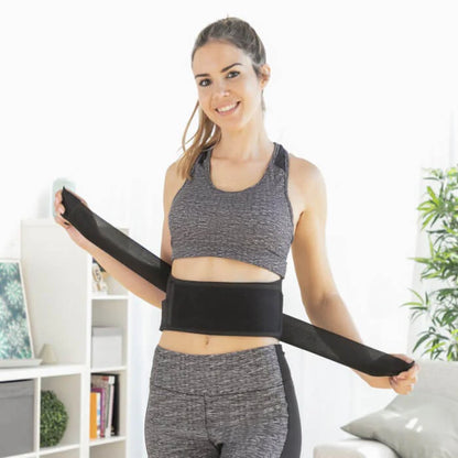 Faixa Térmica Lombar TOURMABELT™ Diga adeus às dores de costas e recupere o seu bem-estar!