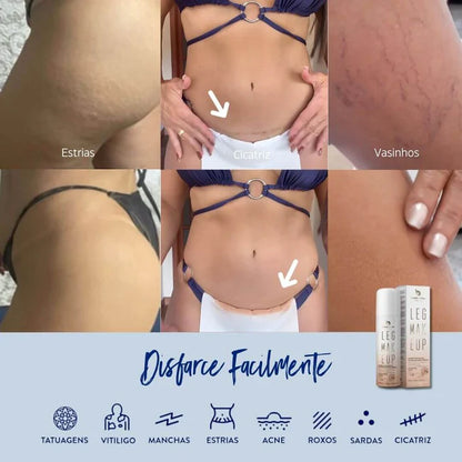 LEG MAKE UP | PELE PERFEITA EM SEGUNDOS