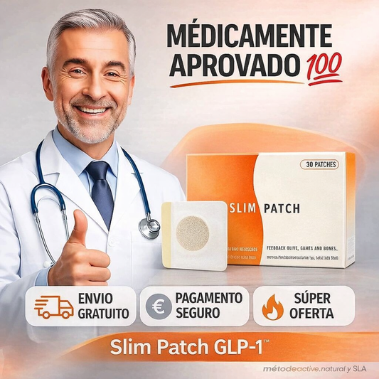 Slim Patch GLP-1 – Tecnologia de Ativação Abdominal Transdérmica