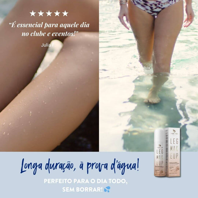 LEG MAKE UP | PELE PERFEITA EM SEGUNDOS