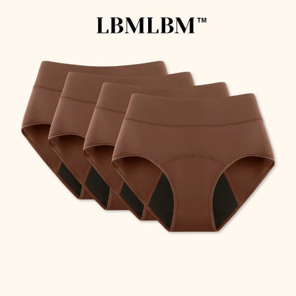 LBMLBM™ | Calcinhas 100% à prova de vazamentos, pacote com 4 unidades