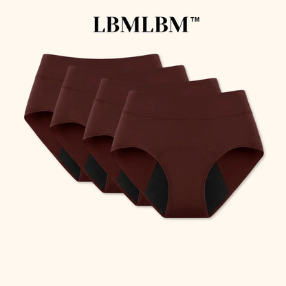 LBMLBM™ | Calcinhas 100% à prova de vazamentos, pacote com 4 unidades