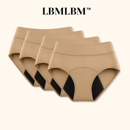 LBMLBM™ | Calcinhas 100% à prova de vazamentos, pacote com 4 unidades