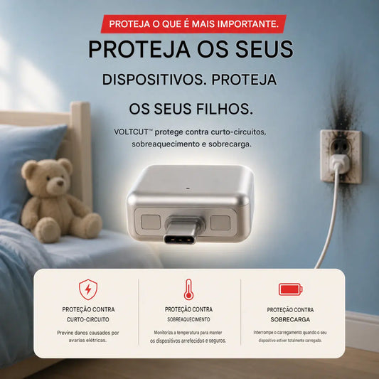 Adaptador de carregamento seguro (Tipo C)