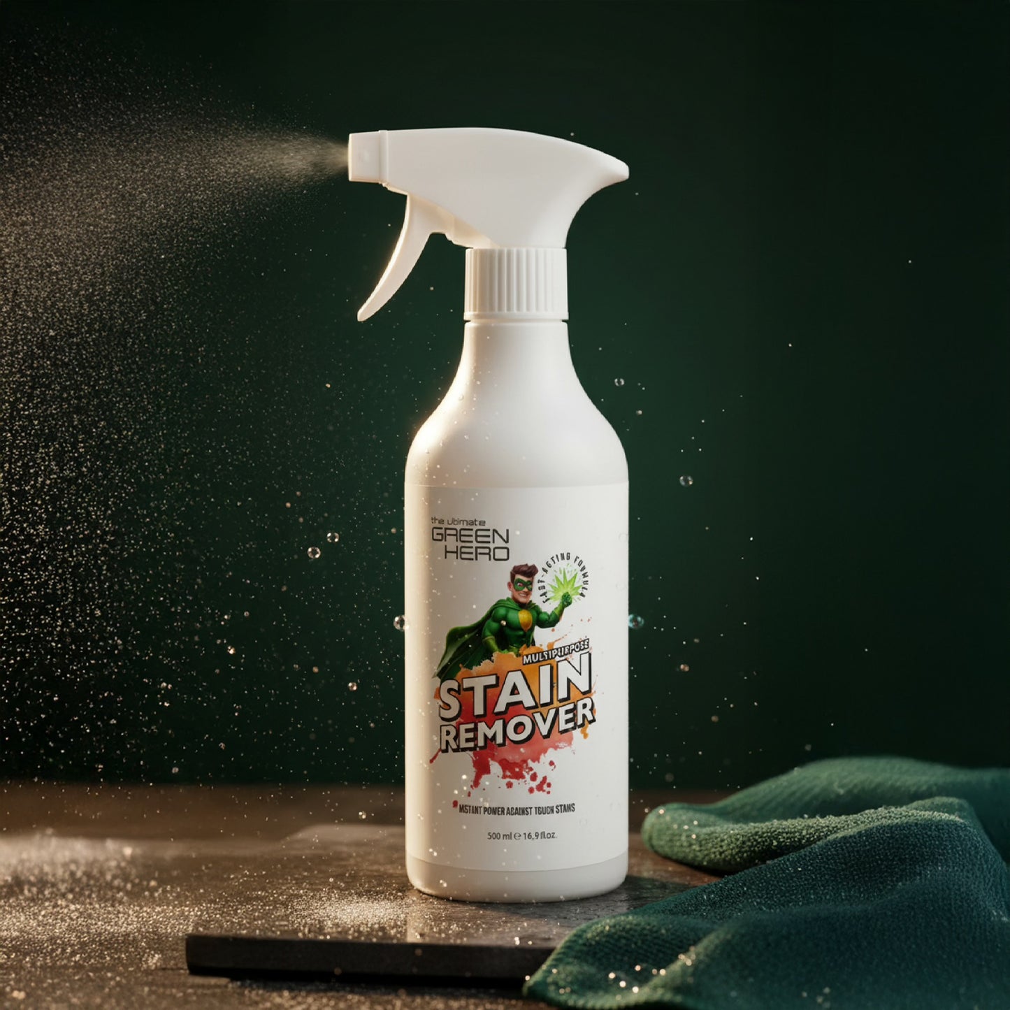 Green Hero — Removedor Total de Manchas e Sujidade