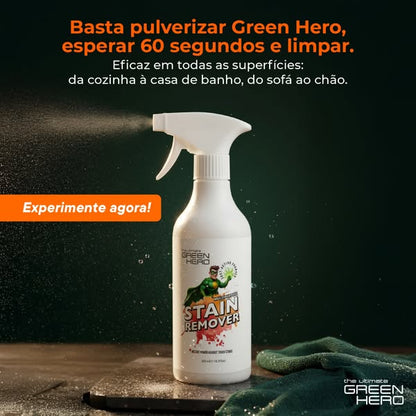 Green Hero — Removedor Total de Manchas e Sujidade