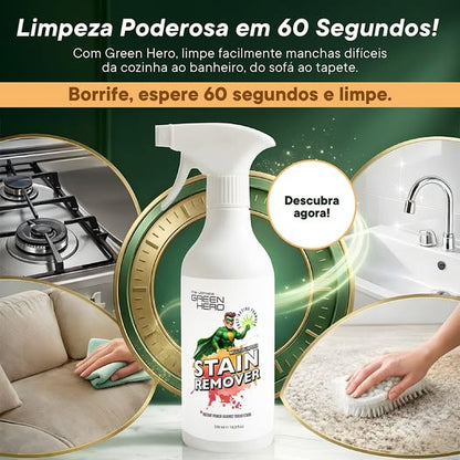 Green Hero — Removedor Total de Manchas e Sujidade