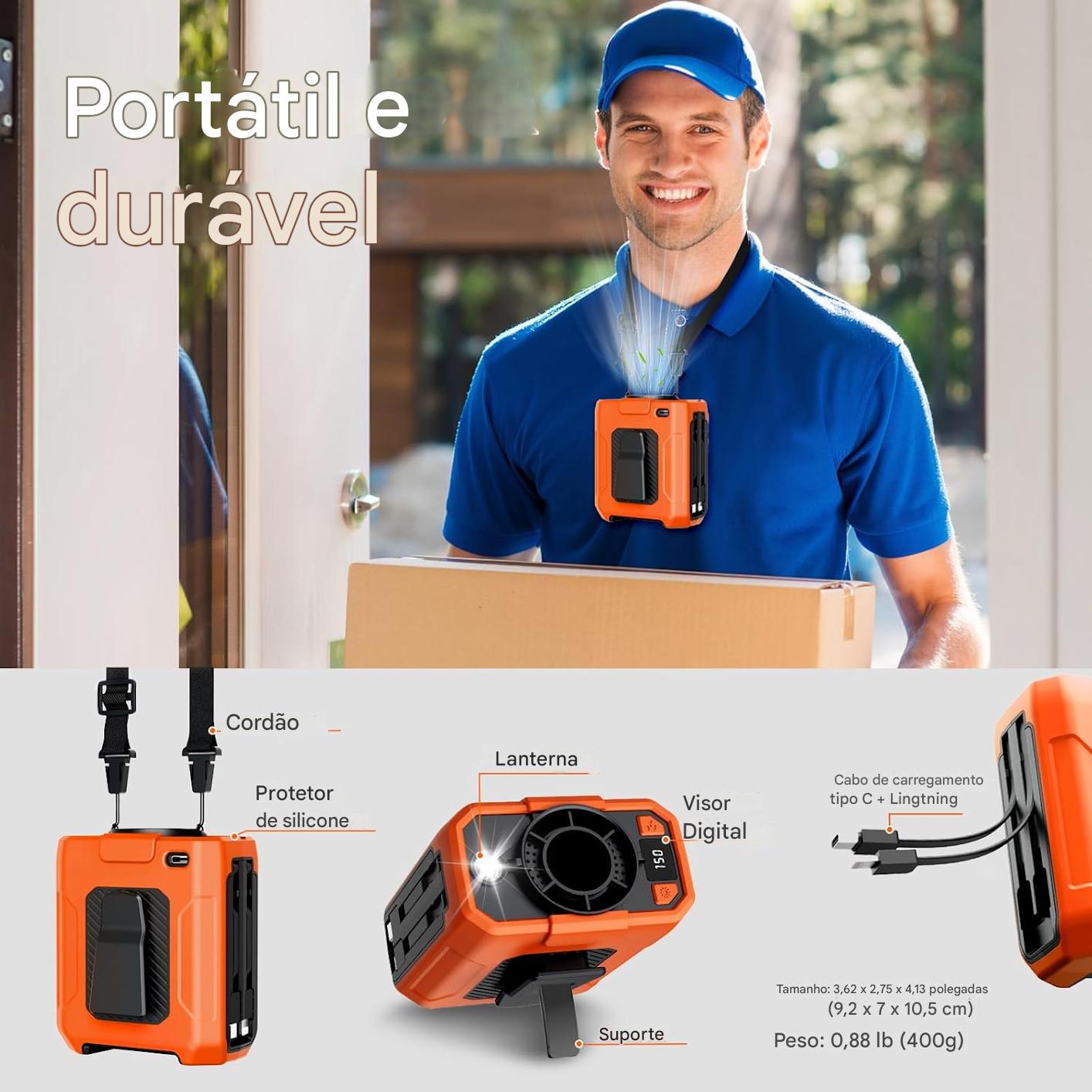 HeatGuard™ - ventoinha Portatil