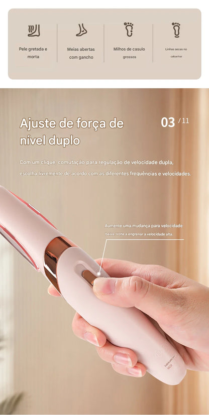 FRESA REMOVE CALOS E CALOSIDADES PARA PÉS PERFEITOS SEM RACHADURAS