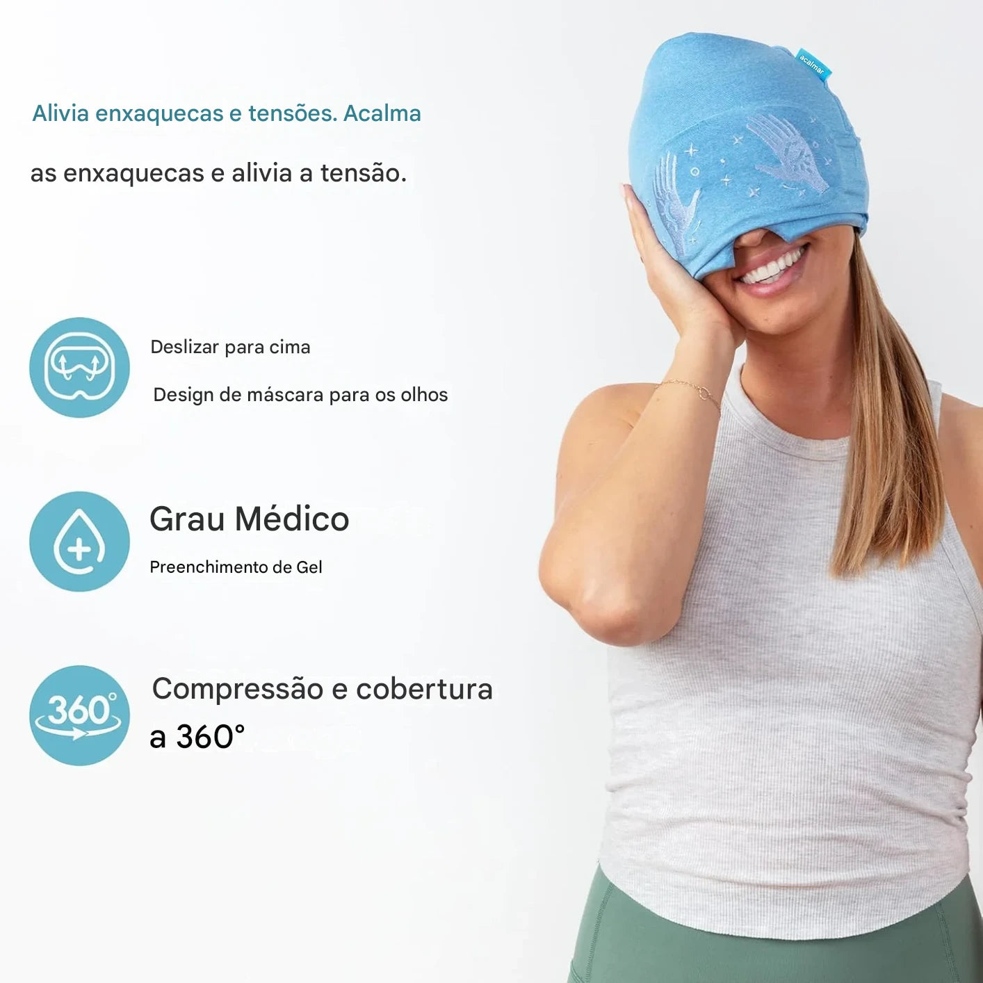 Soothefy™ | Máscara de Bloqueio de Dor Craniana