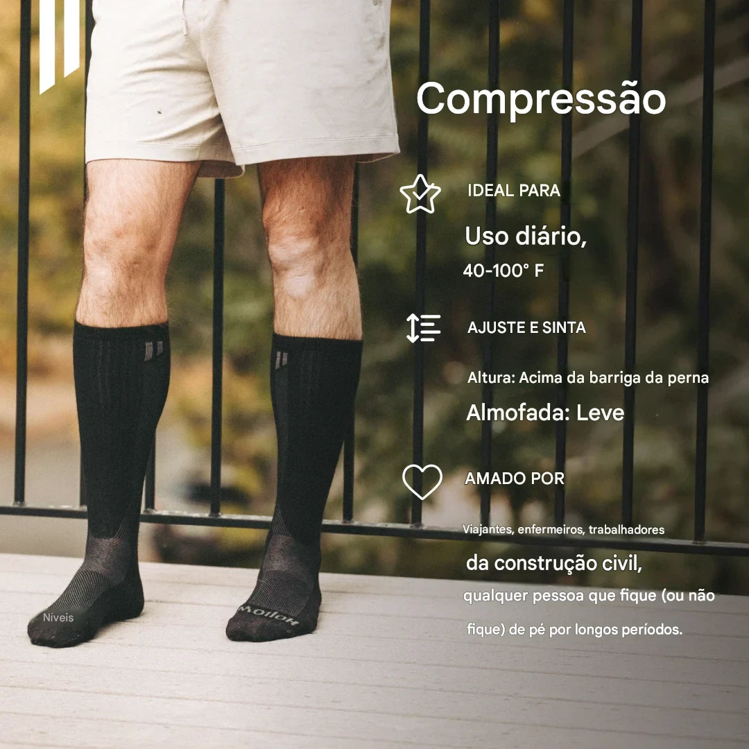 HOLLOW™ |  A compressão premium que devolve leveza às suas pernas - COMPRE 2 E RECEBA +2 GRÁTIS