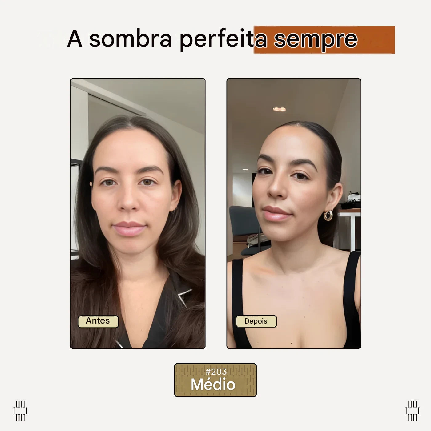 Base em bastão LumineSkin® com mudança de cor ( Compre 1 e leve 2 )