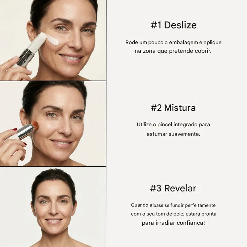 Base em bastão LumineSkin® com mudança de cor ( Compre 1 e leve 2 )