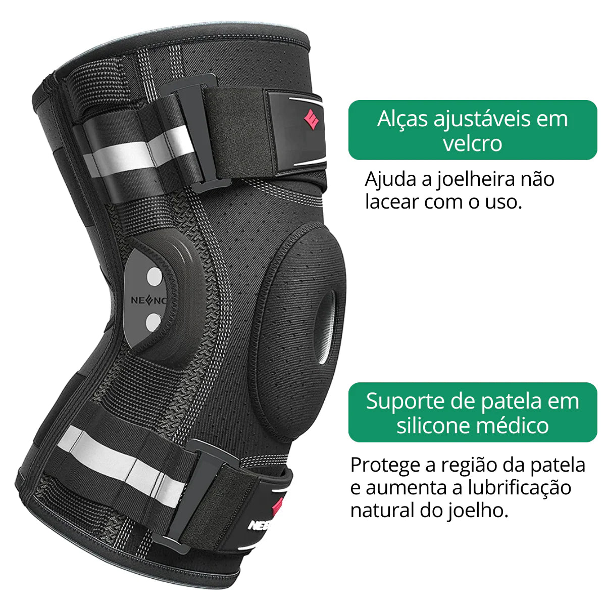 Proteção Ortopédica de Joelho Articulada Lifent