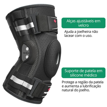 Proteção Ortopédica de Joelho Articulada Lifent
