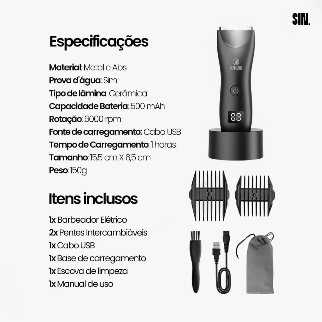 BarberMax®– Corta o Pelo, Não a Pele
