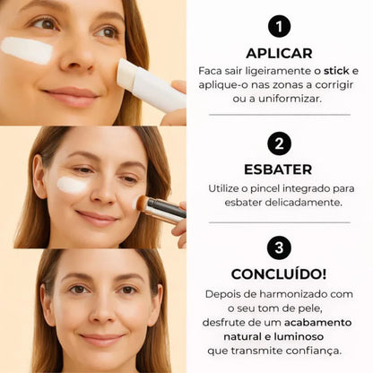 Base em bastão LumineSkin® com mudança de cor ( Compre 1 e leve 2 )
