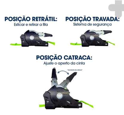 Cinta de Carga Retrátil Automática - Produto Original - Revoria Shop [Ediçao Limitada]