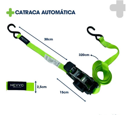 Cinta de Carga Retrátil Automática - Produto Original - Revoria Shop [Ediçao Limitada]
