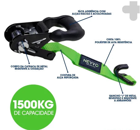 Cinta de Carga Retrátil Automática - Produto Original - Revoria Shop [Ediçao Limitada]