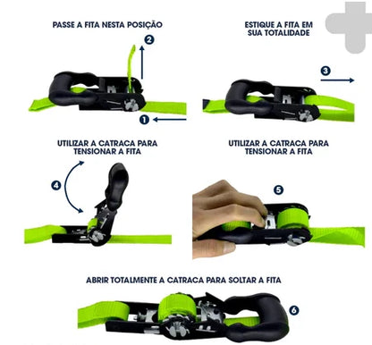 Cinta de Carga Retrátil Automática - Produto Original - Revoria Shop [Ediçao Limitada]