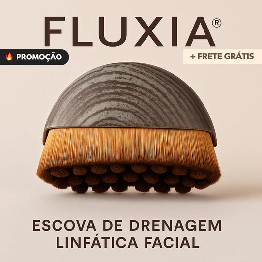 FLUXIA® – Escova de Drenagem e Contorno Facial Profissional