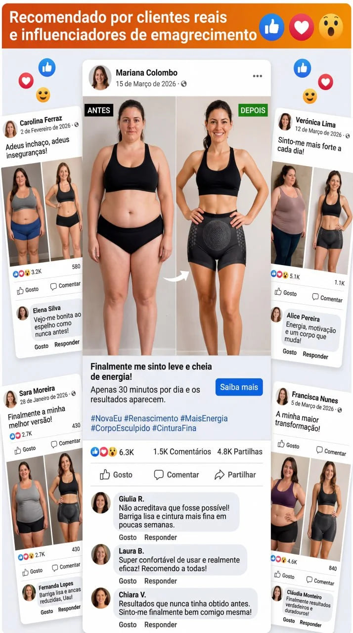 SLIM WAIST THERMO™ -Modele o teu corpo enquanto fazes a tua rotina