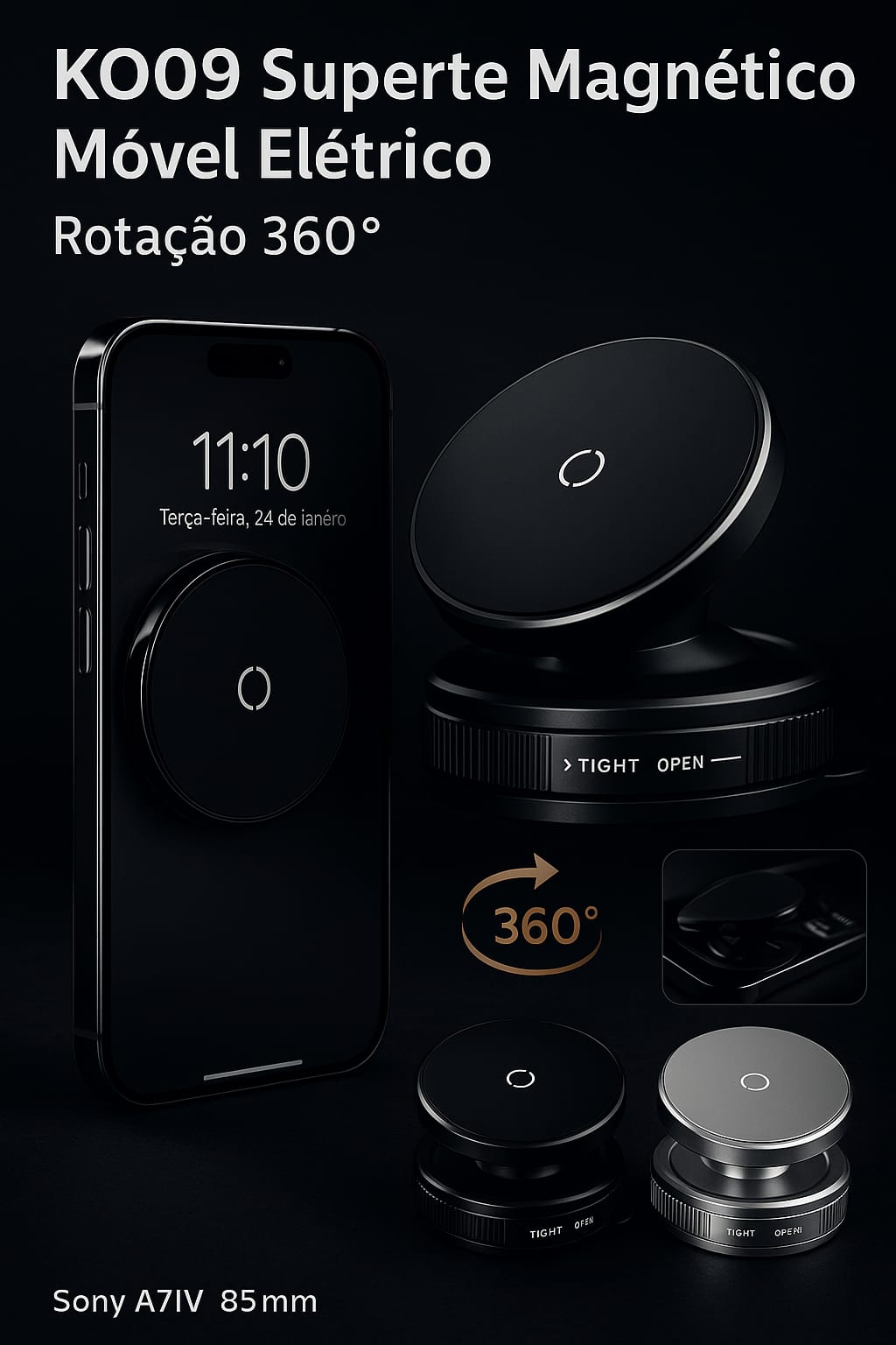 Suporte Magnetico Fix360™