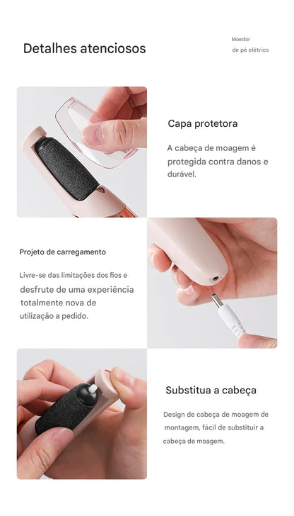 FRESA REMOVE CALOS E CALOSIDADES PARA PÉS PERFEITOS SEM RACHADURAS