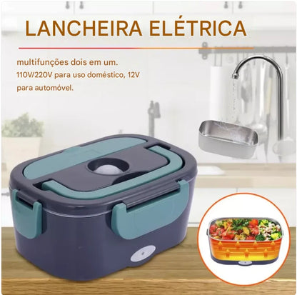 Marmita Elétrica de 2.5L 90W 24/220V com Revestimento em Aço Inoxidável