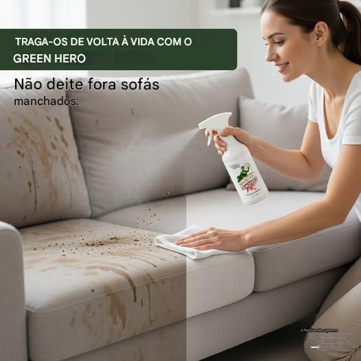 Green Hero — Removedor Total de Manchas e Sujidade