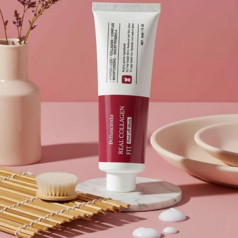 Collagen Fit™ – Máscara Lifting de Colagénio com Efeito Pele de Vidro