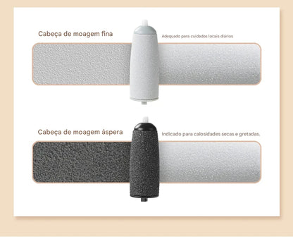 FRESA REMOVE CALOS E CALOSIDADES PARA PÉS PERFEITOS SEM RACHADURAS