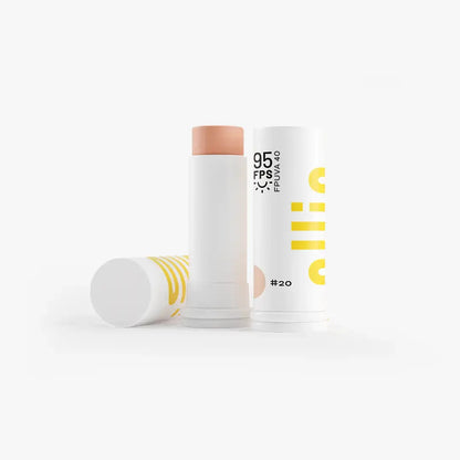 💎 OLLIE Bastão Facial FPS 95 com Cor