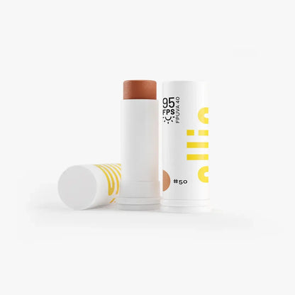 💎 OLLIE Bastão Facial FPS 95 com Cor