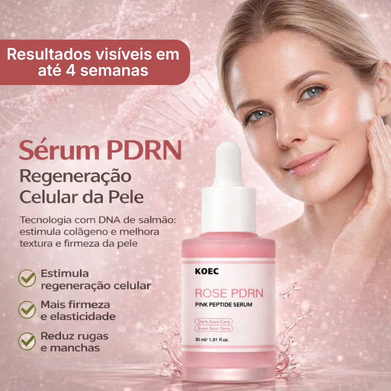Tecnologia Coreana Sérum PDRN Regenerador da Pele DNA de Salmão